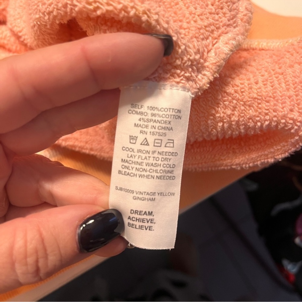 BANDIER x SINCERELY JULES Juniper Distressed Oversized Crewneck Sweatshirt Top - Picture 9 of 12